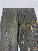 1/1 Carhartt Paint Splatter Jeans Size 36x32