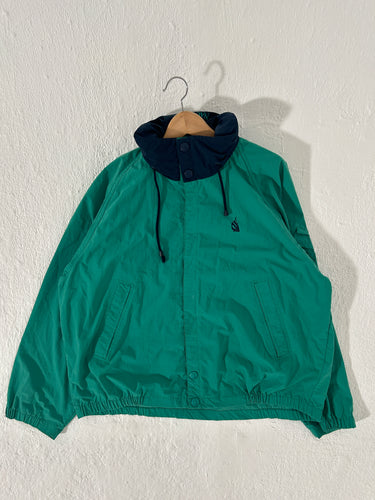 Vintage Nautica Zip Up Wind Breaker Jacket Size XL