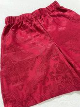 TBNW Burgundy Custom Tapestry Shorts Sz. S