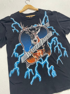 VTG 90s American Thunder Whitetail Shirt Sz Large