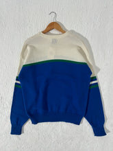 Vintage Cliff Engle Seattle Seahawks White Knit Sweater Sz. L