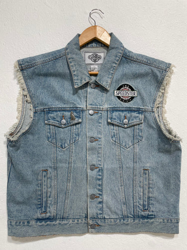 Denim Vest Tasmanian Devil 