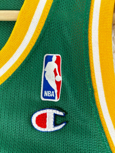 Vintage 1990's Sam Perkins Seattle Supersonics NBA Champion Jersey Sz. L