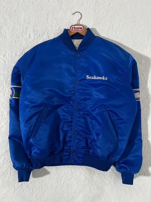 Vintage Seattle Seahawks Starter Bomber Jacker Size XL