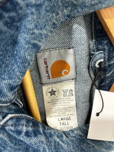 Vintage 1998 Carhartt Denim Button Up Jacket Sz. L