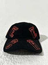 Ice Cream Spelling Dad Hat Black