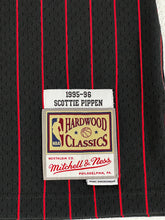 Mitchell & Ness Chicago Bulls Scottie Pippen Pin Stripe Basketball Jersey Sz. L