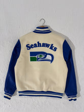 Seattle Leather Wool Varsity Jacket Sz. XL