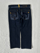 Vintage Y2K Crown Holder Velvet Jeans Size 38x32