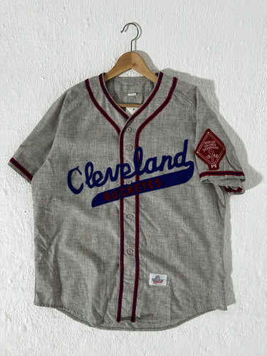 Ebbets Field Cleveland Buckeyes Jersey Sz. L