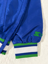 Seattle Seahawks Starter Vneck Retro pull over new w/tags Blue/green