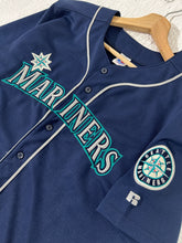 90's Seattle Mariners Navy Jersey Size Youth XL 18-20