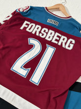 Peters Forsberg Colorado Avalanches NHL Hockey Jersey Sz. L