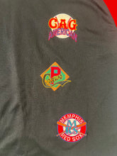 Vintage Negro League AOP Patches Buttoned Baseball Jersey Sz. 8XL
