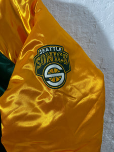 Retro Seattle Supersonics Mitchell & Ness Jacket Size 2XL