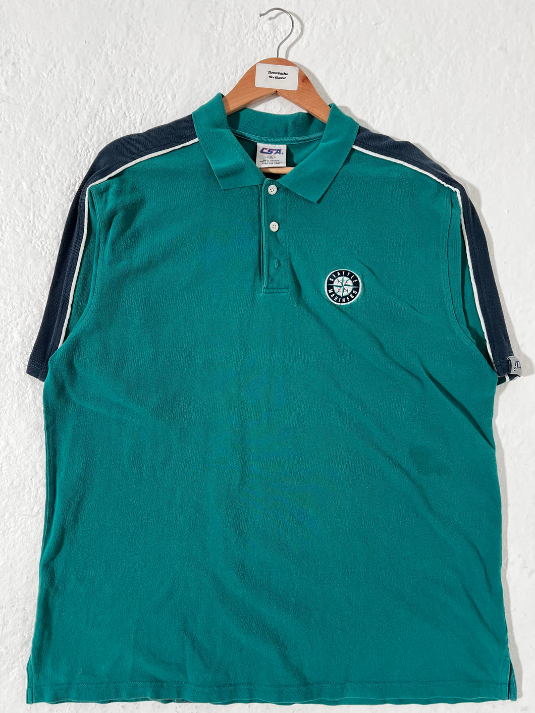 TBNW Seattle Mariners Two-Toned Polo