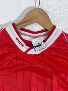 Vintage 1990's Red Puma Soccer Jersey Sz. XL