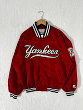 New York Yankees Red Starter Jacket Size XL