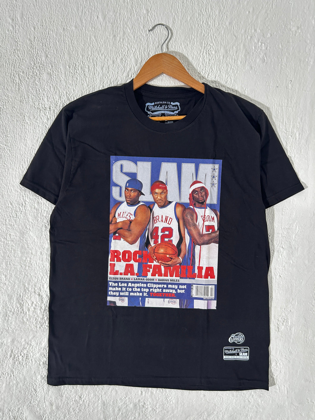 Los Angeles Clippers Slam T-shirt Mitchell & Ness Sz. L