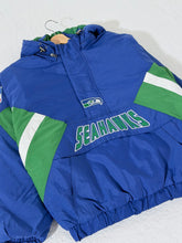 Half Zip Pull Over Jacket Starter Retro New w/tags