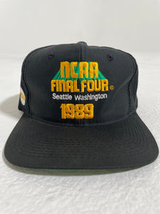 Vintage 1989 NCAA Final Four Seattle Washington Hat