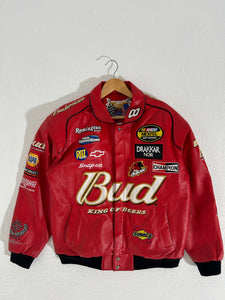 Jeff Hamilton Budweiser “King of Beer” Racing Jacket Sz. XL