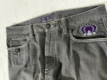 Vintage Coogi Grey & Purple Denim Jeans Sz. 38 x 34