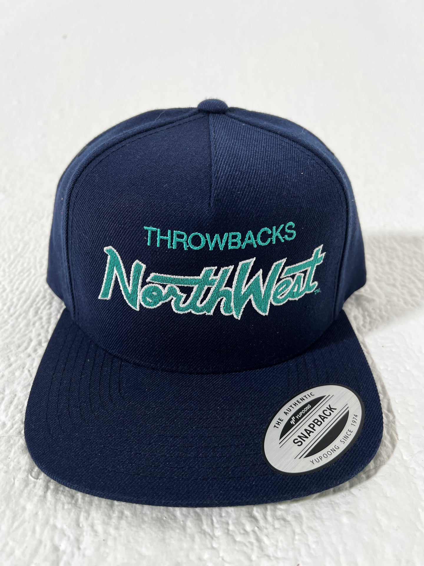 Throwbacks Northwest Seattle Logo Snapback Hat