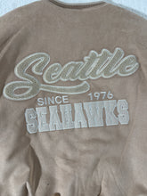 Seattle Seahawks Starter Brown Jacket Size 2XL