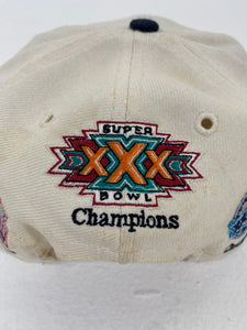 Vintage 1990's Dallas Cowboys ANNCO "5x Super Bowl Champs" Snapback