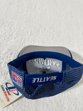 Vintage Seattle Seahawks Grid Logo Athletics Snapback