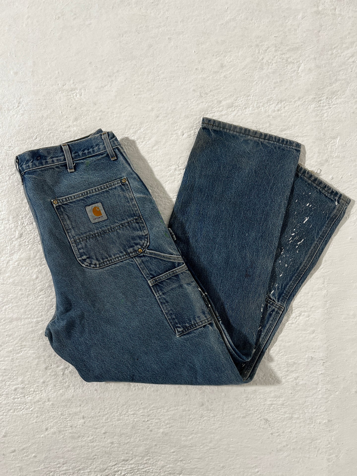 1/1 Paint Splatter Carhartt Double Knees 38x34