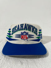 Rare Vintage Seattle Seahawks Diamond Logo Athletics Snapback OS