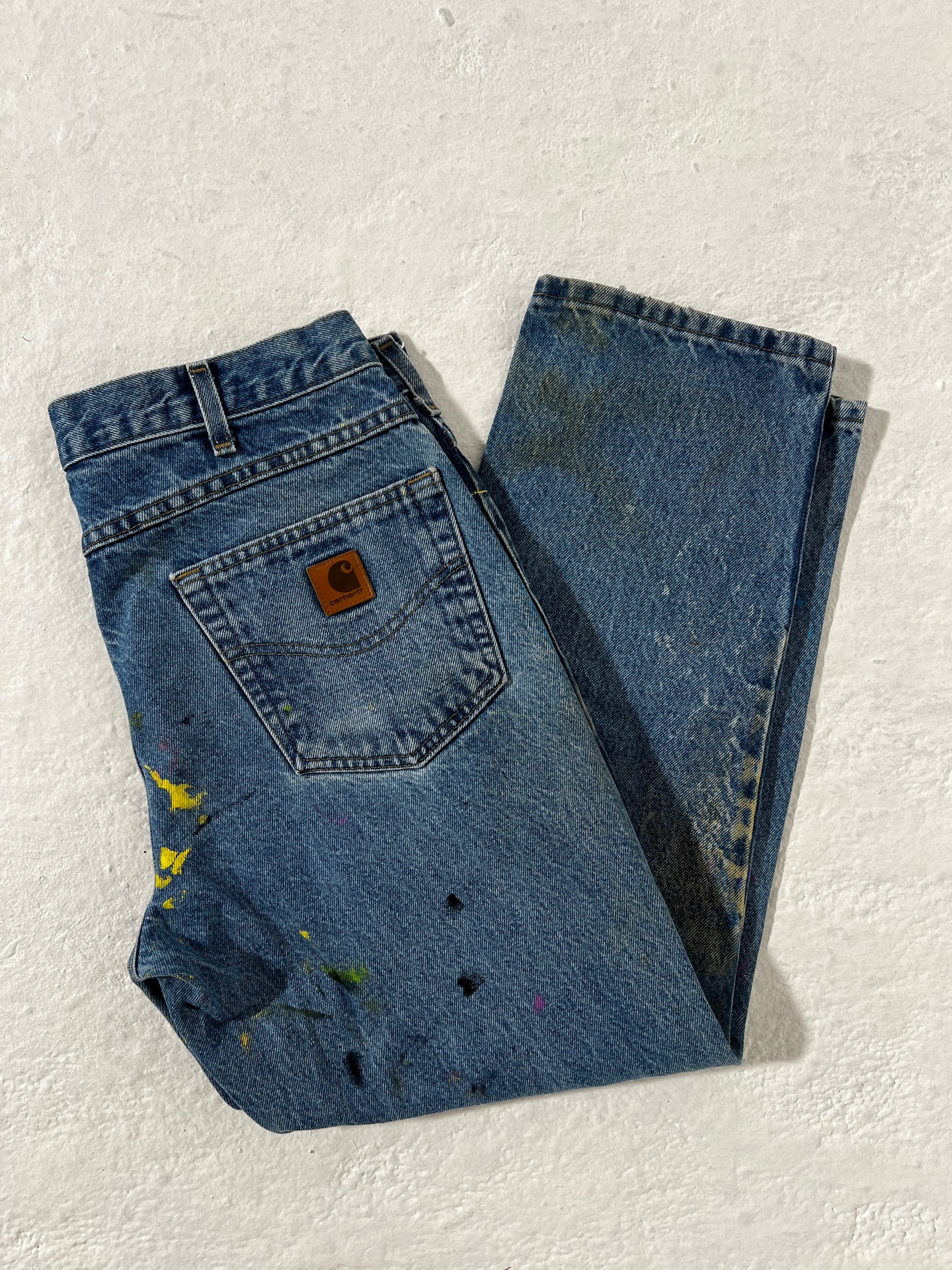1/1 Carhartt Paint Splatter Jeans 34x28