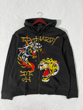 Tiger Ed Hardy Zip Up Hoodies