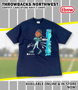 TBNW Griffey Caricature Navy T-Shirt