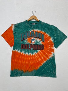 Miami Dolphins Tie Dye T Shirt Sz. XL