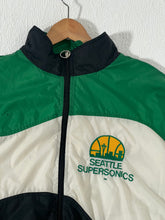 Vintage 1990's Seattle SuperSonics APEX Windbreaker Jacket Sz. XL