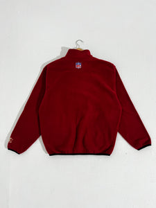 Vintage 1990's San Fransisco 49ers Starter Quarter-Zip Fleece Jacket Sz. M