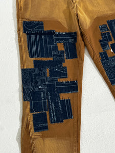 TBNW 1 of 1 Custom Astroboy Diagram Patch Pants Sz. 32 x 30