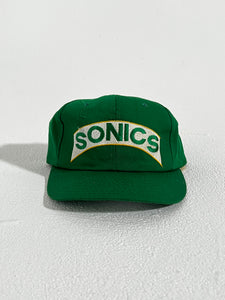 Vintage 1990's Seattle SuperSonics Arch Snapback Hat