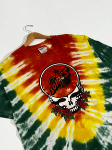 Vintage 1990's Seattle SuperSonics Grateful Dead Tie-Dye T-Shirt Sz. XL