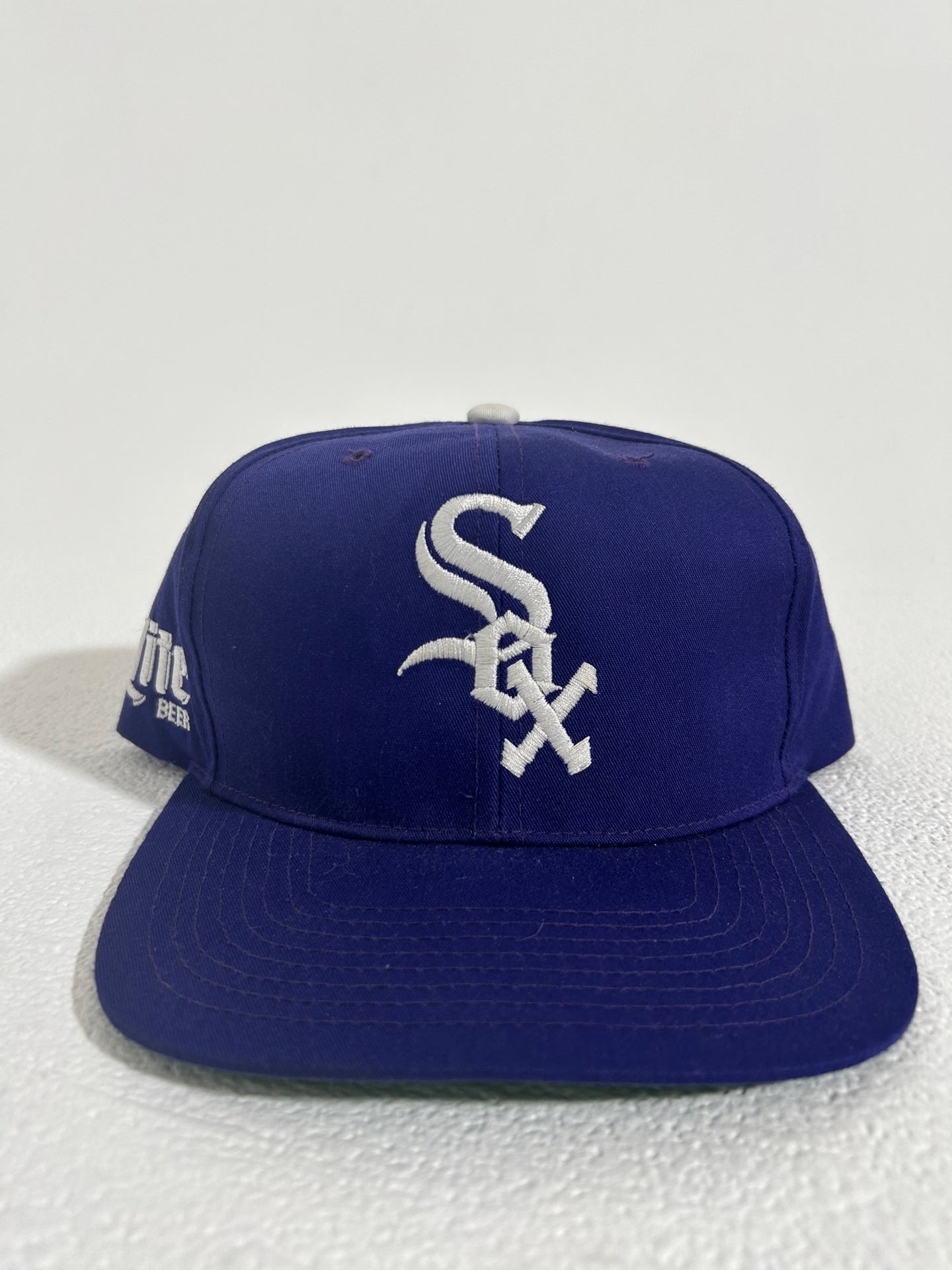 Vintage Chicago White Sox Purple Snapback Hat