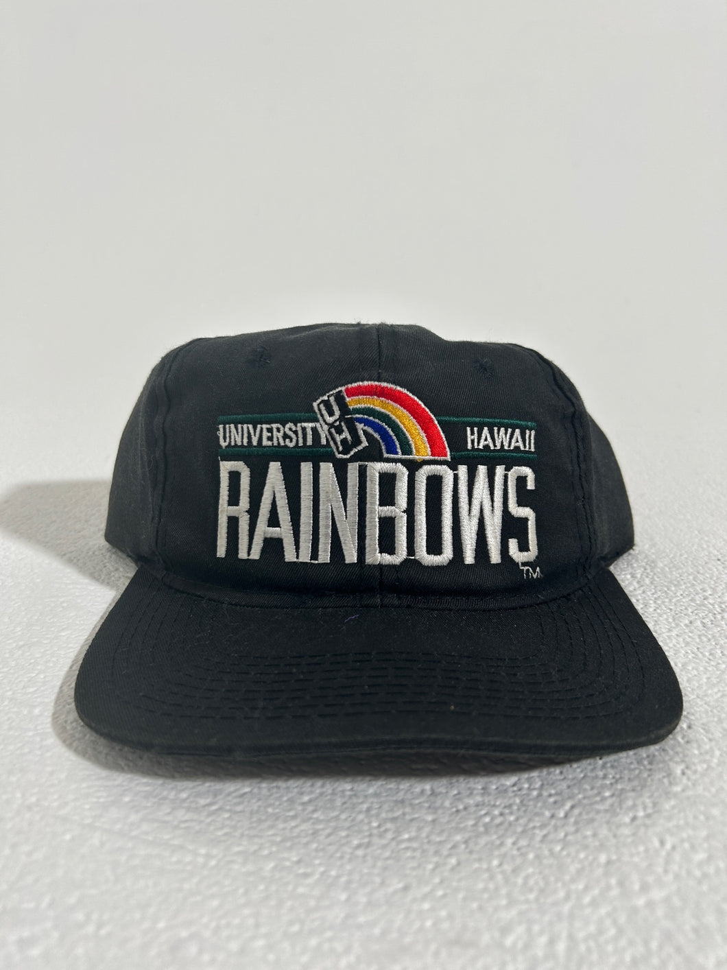 Vintage 1990's University of Hawaii Rainbows Snapback Hat