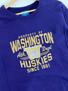 Vintage University of Washington UW Huskies Purple Champion Crewneck Sz. XL (W)