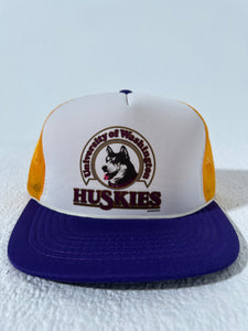 Vintage UW Huskies Trucker Hat