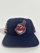 Vintage Cleveland Indians Season 94' LOGO 7 Snapback Hat