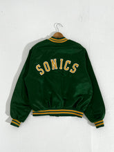 Vintage 1990's Seattle SuperSonics Satin Jacket Sz. L