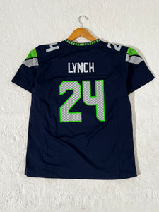 Seattle Seahawks Marshawn Lynch Home Jersey Sz. XL (Y)