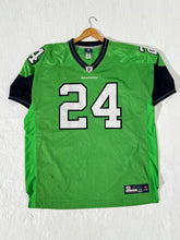"Beast Mode" Marshawn Lynch Seattle Seahawks Green Alternate Jersey Sz. 56 (3XL)
